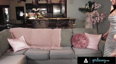 Clumsy Nicole Vaunt Keeps Embarrassing Herself In Front Of Hot Neighbor Charlie Valentine