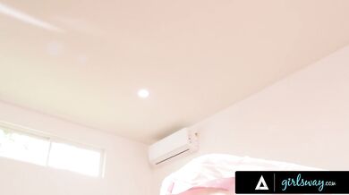 Thieves Aften Opal And Kimmy Kimm Find Hidden Strap On And Fuck Wild On Stranger's Luxury Bed