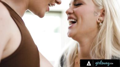 Skye Blue Shows Off Huge Tits Alex Grey And Begs For Rough Tit Worship Fuck