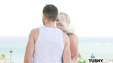 Anal-Crazy Yoga Instructor Sandra Lyd Sneaks Away With Married Man For Secret Anal