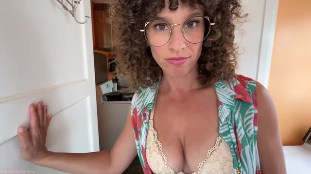 Stepson fucks MILF nympho hard