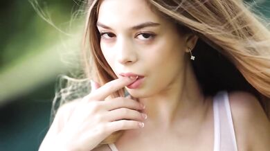 HARDX - College girl Sasha Tatcha with beautiful legs is new to porn, but not to anal!