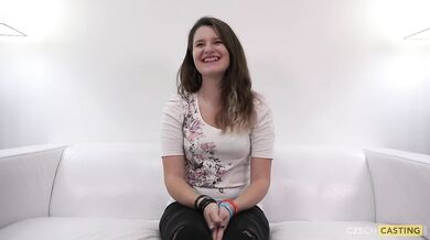Czech Amateur Girl Tereza In POV Czech Casting