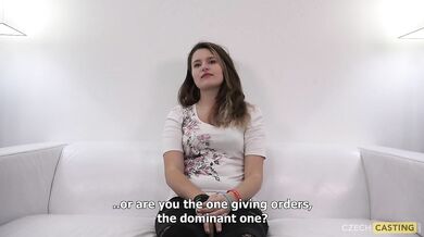 Czech Amateur Girl Tereza In POV Czech Casting