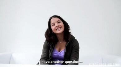 Amateur Teen Sylvie Fucked At Czech Casting