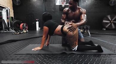 Workout With Big Black Ass