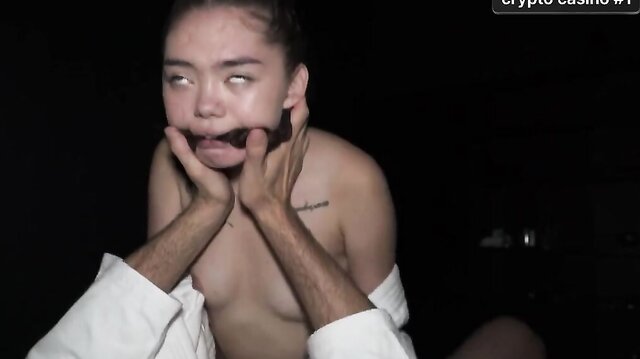 Asian teen fucked hard