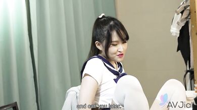 Hot Asian girl gets blackmailed by her manager