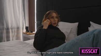 What Happens When Horny Step Mom Shares Hotel Bed With Step Son All Night In One Room?