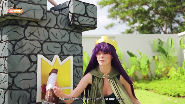 Mega Knight Battles For Dagger Duchess's Tight Wet Pussy!