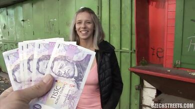 Fucking a mature saleswoman for money