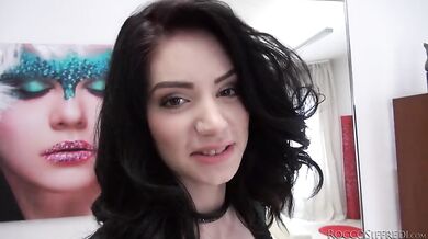 Intimate Anal Casting Between Delia And Rocco