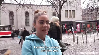 Czech Gypsy Girl From Street Fucked For Money