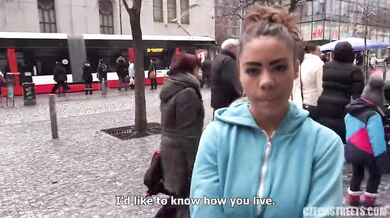 Czech Gypsy Girl From Street Fucked For Money