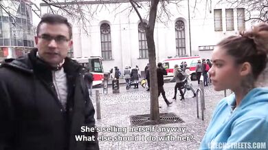Czech Gypsy Girl From Street Fucked For Money