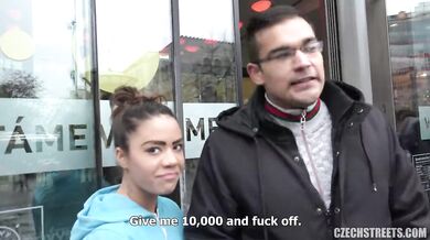 Czech Gypsy Girl From Street Fucked For Money