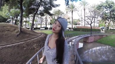 Sharon Lee Gets Some Outdoor Fun
