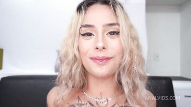 Brazilian Monster Cocks Double Penetrate Hot Tight Babe Morganita Brux