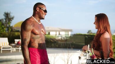 Shy Redhead Stella Luxx Can't Resist Bad Boy Jason's Hard BBC