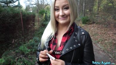 Curvy Blonde With Great Looking Tits And Ass