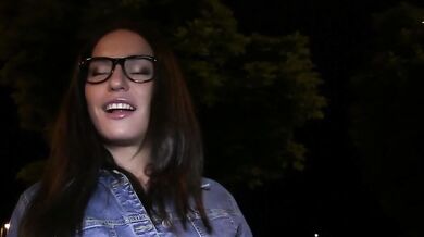 Night Time Public Fucking With Hot Student