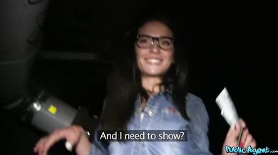 Night Time Public Fucking With Hot Student