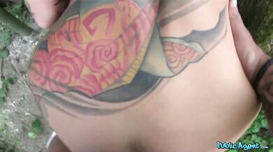 I Bend This Busty Glamour Model Over In A Public Place