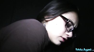 Hot Russian Babe In Nerd Glasses Creampied By Big Dick