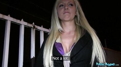 Stunning Blonde With Fabulous Big Tits Rides My Big Dick