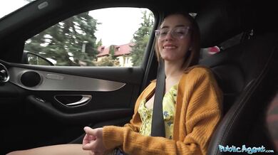 I creampied her tight little pussy outdoors