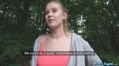 Cute Jogger With No Make Up Fucked By A Stranger