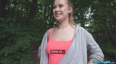 Cute Jogger With No Make Up Fucked By A Stranger