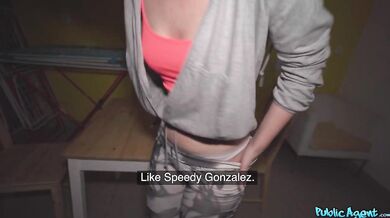 Cute Jogger With No Make Up Fucked By A Stranger