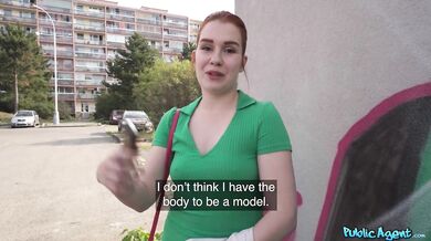 Oh well there goes the condom! Raw sex with redhead student