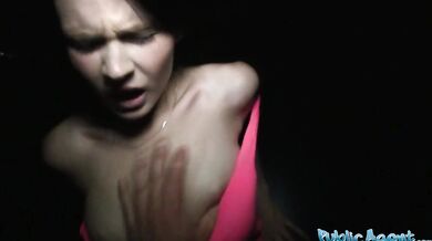Real amateur so cute I had to be first to creampie