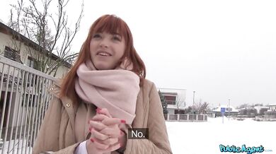 Beautiful 20 Year Old German Redhead Fucked In My Car