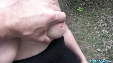 Fucking A Beautiful Italian Blonde In The Woods