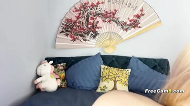 Blonde Slut Gets Doggy Fucked From Behind