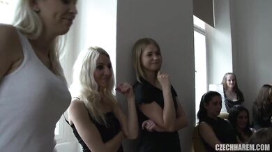 Lucky Guy Surrounded By Horny Ladies