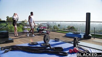 Busy Blonde Boss Lady Kay Lovely Gets Worked Out By BBC