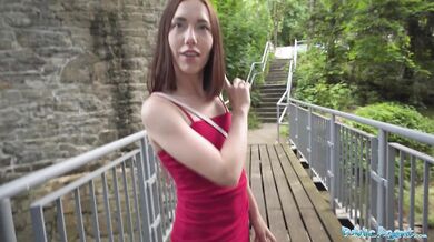 Skinny Russian Indy Lix Fucked In Public In POV