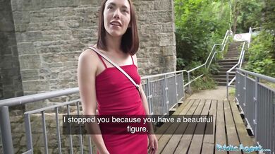 Skinny Russian Indy Lix Fucked In Public In POV