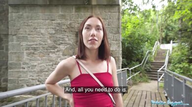 Skinny Russian Indy Lix Fucked In Public In POV