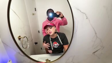 This Hot Blonde Wendys Worker About To Be Fired!