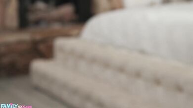 Stepmom's MILF Pussy Has Been Dripping Wet All Day Waiting For Him To Come Home From School