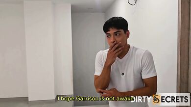 Fucking my stepmom's ass while dad sleeps