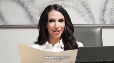 Hot Babe Kylie Rocket Realizes She Ghosted Job Interviewer Hime Marie On A Dating App