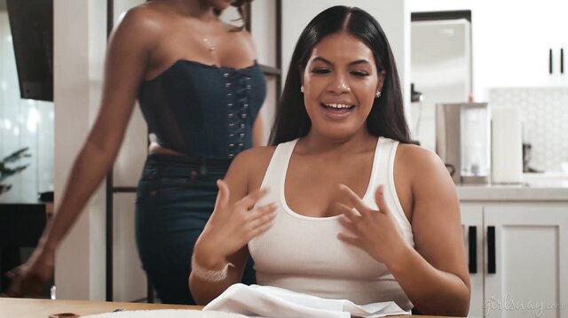 Destiny Mira And Olivia Jay Have Squirting Couple Swap With Maya Farrell And Tessa Thomas