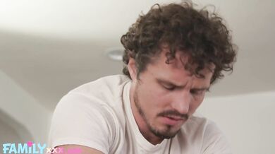 My Stepbro Got A Boner From Giving Me A Massage So I Couldn't Leave Him Hanging