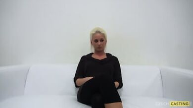 Blonde Amateur Eva At Czech Casting 4298